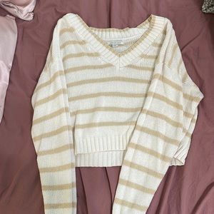 American eagle stripped sweater